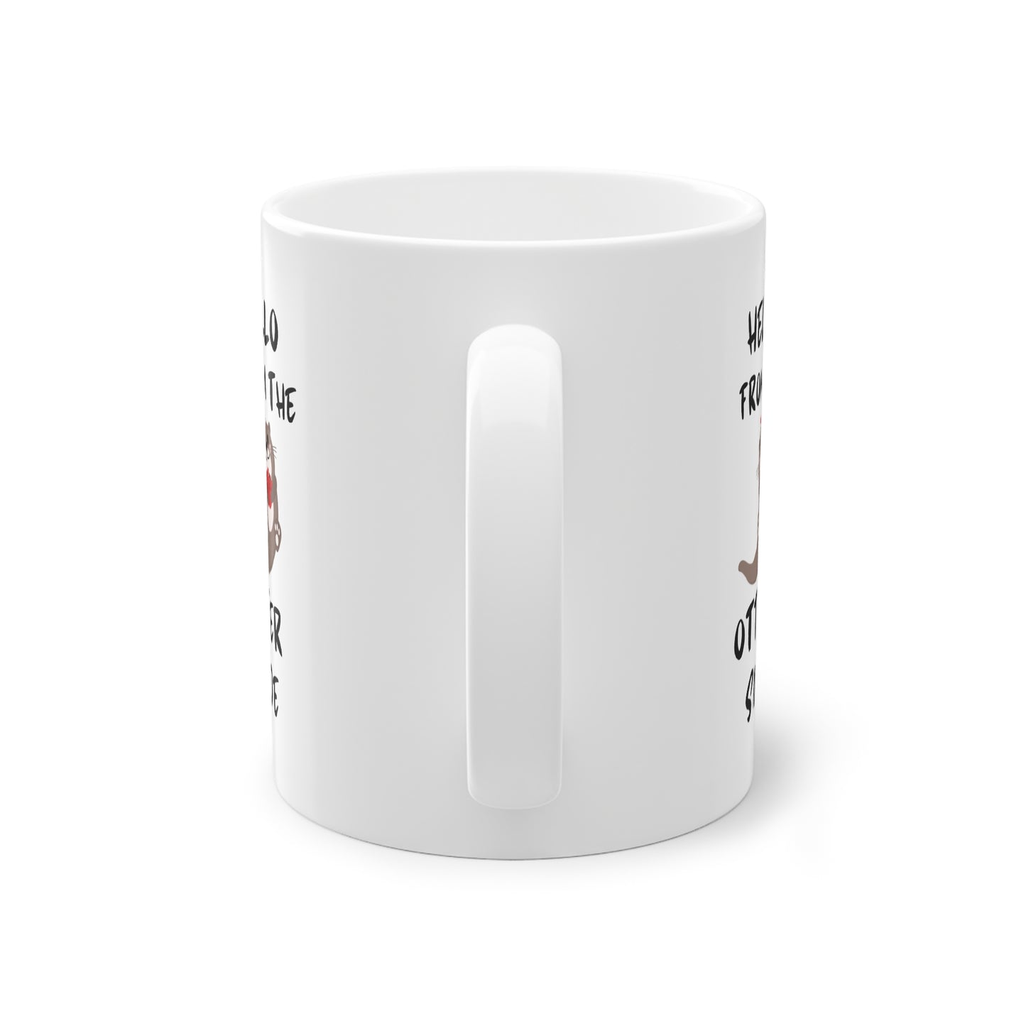 Hello from the Otter Side Mug | Cute Otter Coffee Cup, Funny Animal Pun Gift, Adorable Tea Mug for Otter Lovers Kaufuniversum - Hello from the Otter Side Mug | Cute Otter Coffee Cup, Funny Animal Pun Gift, Adorable Tea Mug for Otter Lovers