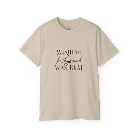 Wishing Rhysand Was Real Book Boyfriend Shirt | ACOTAR Merch | Romantasy Tee | Night Court | Sarah J. Maas Gift