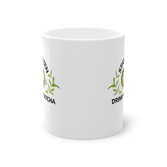 Stay Zen Drink Matcha Mug Matcha Lover Gift, Japanese Tea Cup, Aesthetic Coffee Mug, Mindfulness Gift