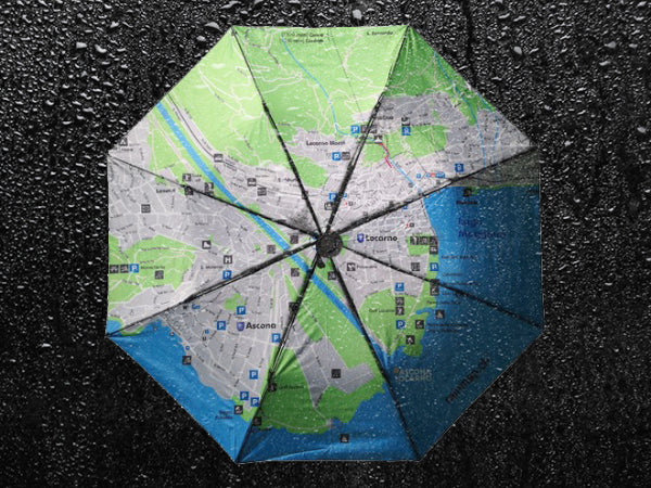 Rainmap Taschenschirm Ascona-Locarno Kaufuniversum - Rainmap Taschenschirm Ascona-Locarno