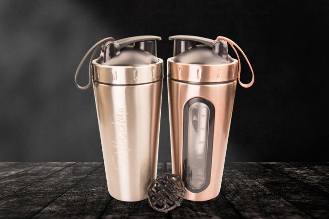 Shaker mit Sichtfenster silber Kaufuniversum - Shaker mit Sichtfenster silber
