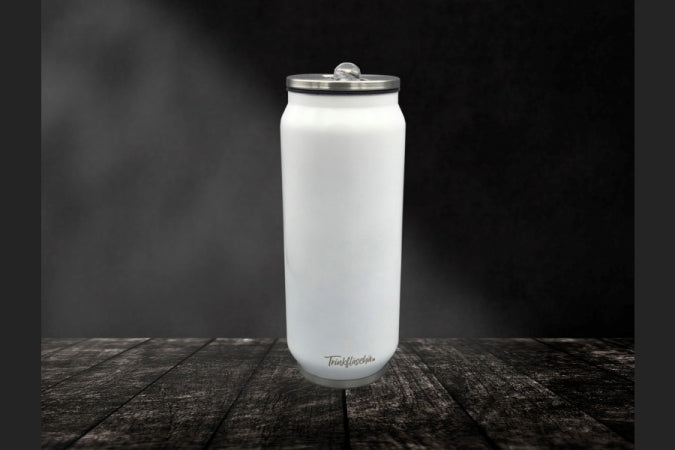 Dosen Thermo Trinkflasche weiss Kaufuniversum - Dosen Thermo Trinkflasche weiss