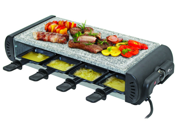 OHMEX Raclette mit Stein 8 Personen Kaufuniversum - OHMEX Raclette mit Stein 8 Personen