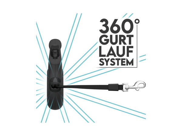 Hund ist König Rollleine M 5m Kaufuniversum - Hund ist König Rollleine M 5m