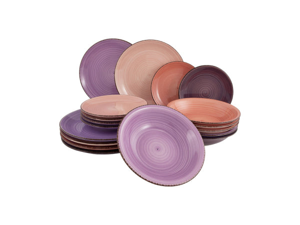 Tavola Geschirrset 18-teilig violett Kaufuniversum - Tavola Geschirrset 18-teilig violett