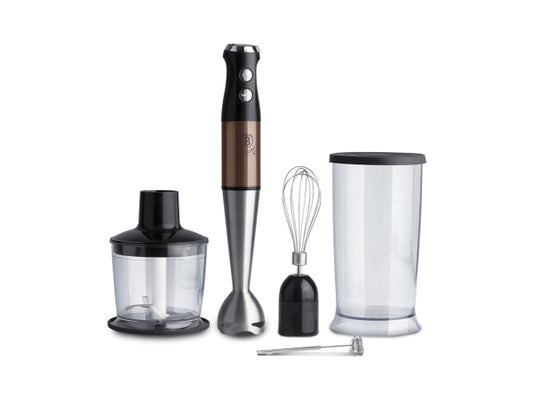 Berlinger Haus Multifunktions-Stabmixer-Set 7 in 1 Metallic Line Rose Gold Edition