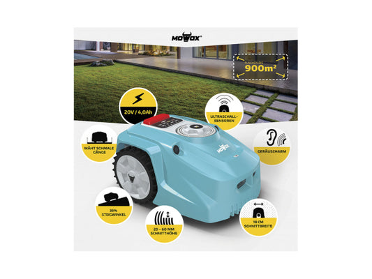MOWOX Mähroboter 900 WIU-SC