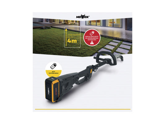 MOWOX Multi-Funktions-Motorsense 40V Akku Set 4in1 ohne Akku
