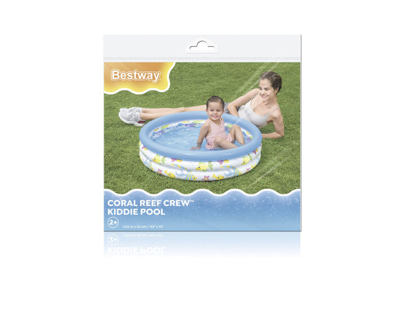 Bestway Planschbecken Safari Pals Ø 102 x 25 cm Kaufuniversum - Bestway Planschbecken Safari Pals Ø 102 x 25 cm