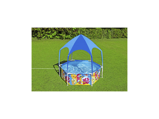 Bestway Pool mit Sonnenschutzdach Ø183cm x 51cm