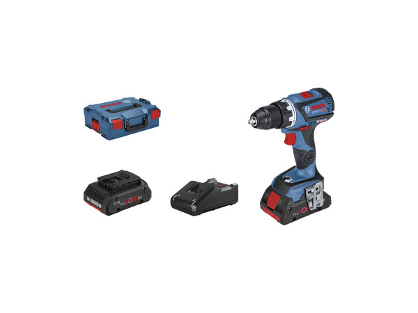 Bosch Professional Bosch Akku-Bohrschrauber GSR 18V-60 2x4.0Ah Kaufuniversum - Bosch Professional Bosch Akku-Bohrschrauber GSR 18V-60 2x4.0Ah