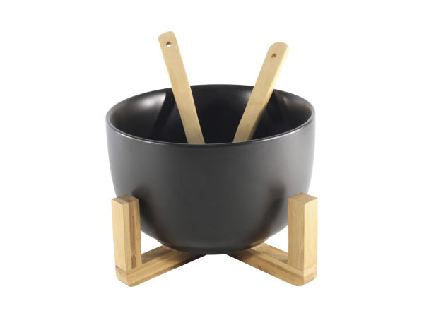 Tavola 4-teiliges Salatset schwarz Kaufuniversum - Tavola 4-teiliges Salatset schwarz
