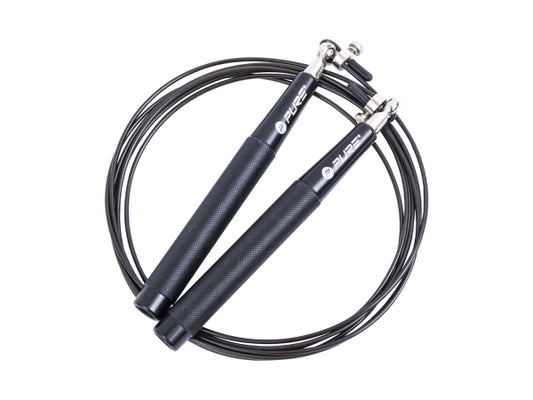 PURE2improve gewichtetes Springseil schwarz