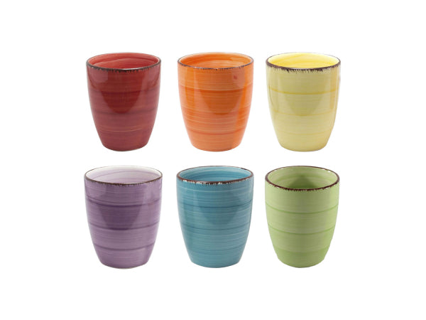 Tavola Kaffeebecher 350ml Farbig 6 Stück assortiert Kaufuniversum - Tavola Kaffeebecher 350ml Farbig 6 Stück assortiert