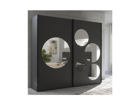 CONTINI Schwebetürenschrank SPOT 219 x 206 x 62.5cm