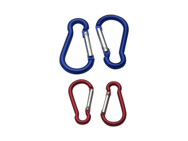 Eurotools Karabinerhakensatz 4-teilig Kaufuniversum - Eurotools Karabinerhakensatz 4-teilig