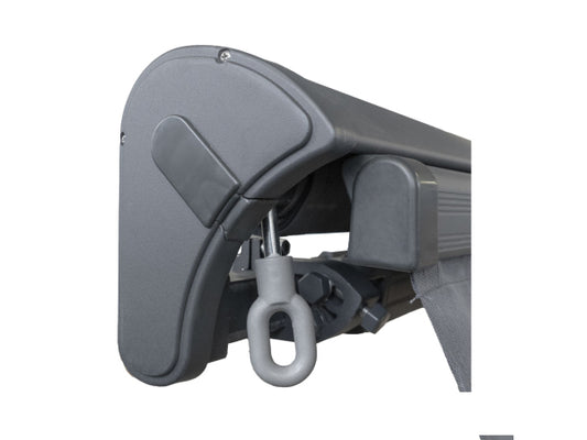 CONTINI Halbkassettenmarkise manuell 295x250cm anthrazit