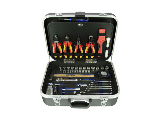 PROJAHN Elektro Werkzeugkoffer metrisch 6-kant 128-tlg.