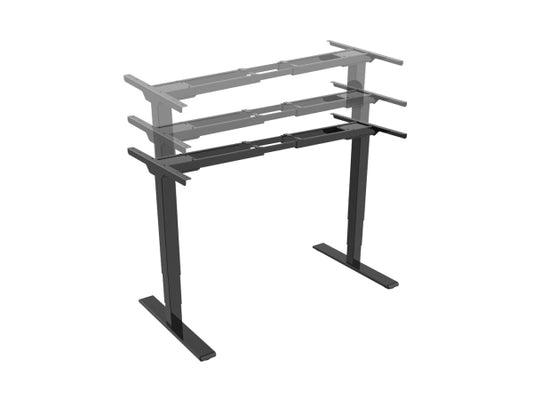 CONTINI Hubtischgestell ET225E schwarz RAL 9005