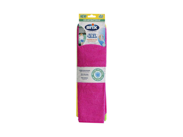 Arix Mikrofasertuch XL antibakteriell 4 Stk. Kaufuniversum - Arix Mikrofasertuch XL antibakteriell 4 Stk.