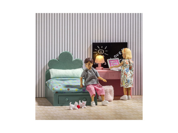 LUNDBY Puppenhauszubehör Teenagerzimmer Set Kaufuniversum - LUNDBY Puppenhauszubehör Teenagerzimmer Set
