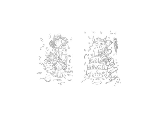 Neuer Favorit Malbuch Einhorn