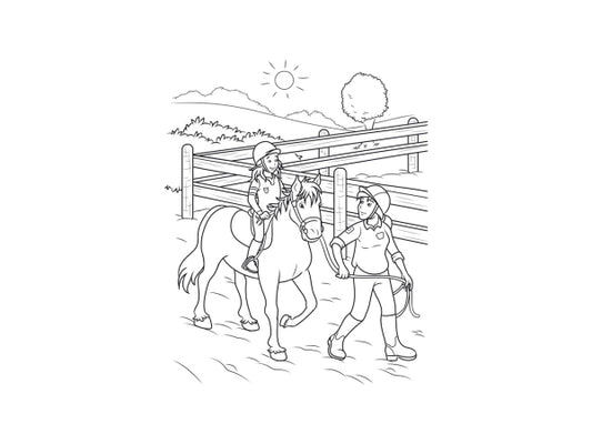 Neuer Favorit Malblock Reiterhof