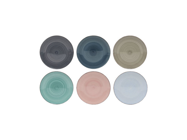 Tavola Teller Ø26.5cm Barbados 12 Stück assortiert Kaufuniversum - Tavola Teller Ø26.5cm Barbados 12 Stück assortiert