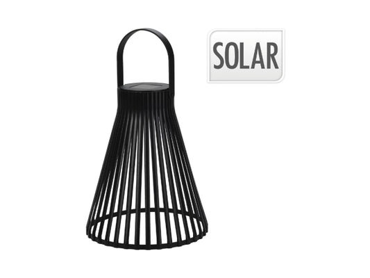 FS-STAR Solarlampe 23cm schwarz