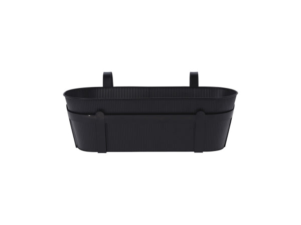 FS-STAR Balkonblumentopf 447x125x210mm schwarz Kaufuniversum - FS-STAR Balkonblumentopf 447x125x210mm schwarz