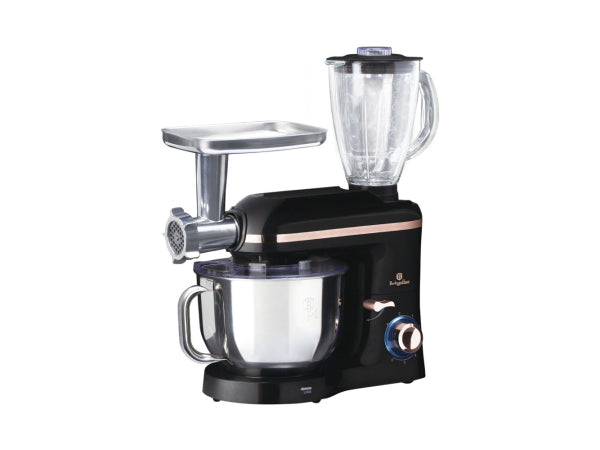 Berlinger Haus Küchenmaschine 1400W Black Rose Collection Kaufuniversum - Berlinger Haus Küchenmaschine 1400W Black Rose Collection