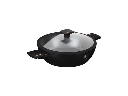 Berlinger Haus flacher Kochtopf mit Deckel Ø 28cm Monaco Collection