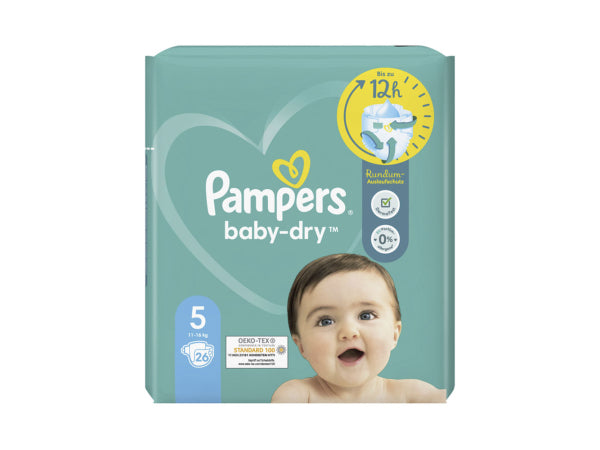 Pampers baby dry Grösse 5 à 26 Stk. Kaufuniversum - Pampers baby dry Grösse 5 à 26 Stk.