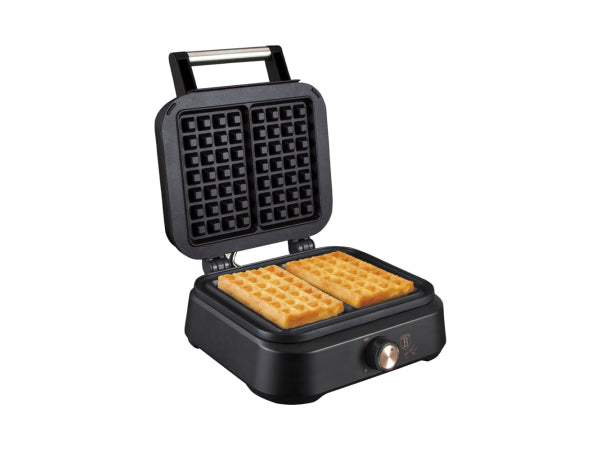 Berlinger Haus belgisches Waffeleisen Black Rose Collection Kaufuniversum - Berlinger Haus belgisches Waffeleisen Black Rose Collection
