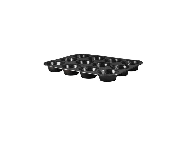 Berlinger Haus Muffin Backform für 12 Stk. 35x26.5x3cm Black Silver Collection Kaufuniversum - Berlinger Haus Muffin Backform für 12 Stk. 35x26.5x3cm Black Silver Collection