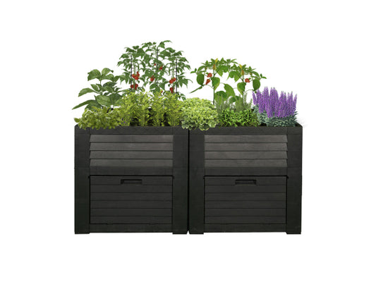 WeberGarden Hochbeet mit Staufächern