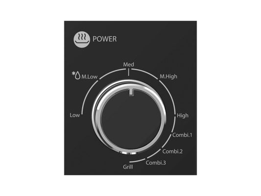 Rotel Mikrowelle mit Auftau- und Grillfunktion 20l