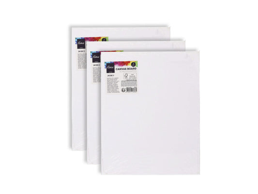 FS-STAR Maler Leinwand 24x30 cm 3er Set