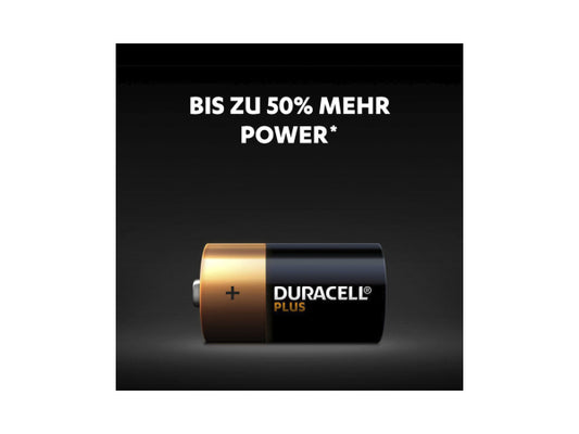 Duracell Plus Batterie LR14/C 2 Stk.