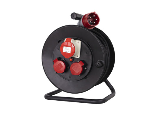 Ekström KR25M Kabelrolle 5x1.5mm2 1x CEE 16A & 2x T25