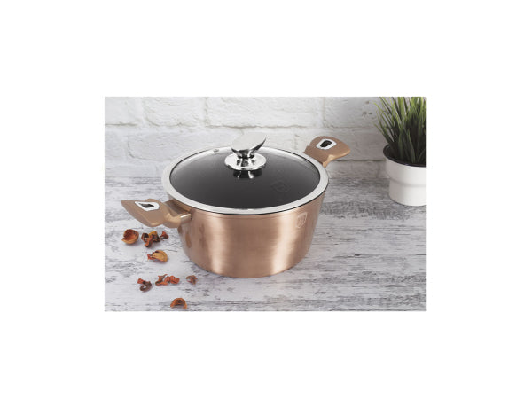 Berlinger Haus Pfanne Ø 24cm Metallic Line Rose Gold Edition Kaufuniversum - Berlinger Haus Pfanne Ø 24cm Metallic Line Rose Gold Edition
