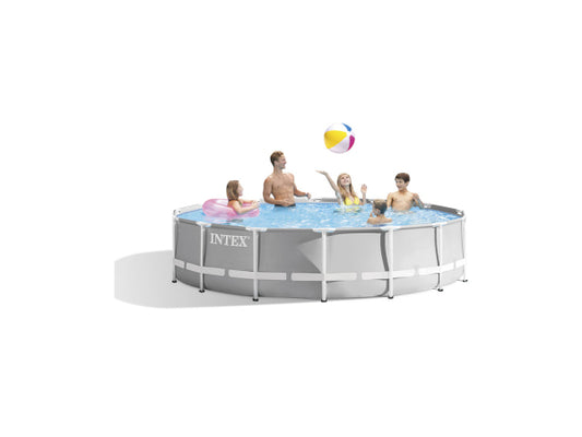 INTEX Pool Prism Frame rund Ø 427x107cm