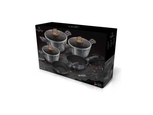 Berlinger Haus Pfannenset Moonlight Collection 10 tgl.