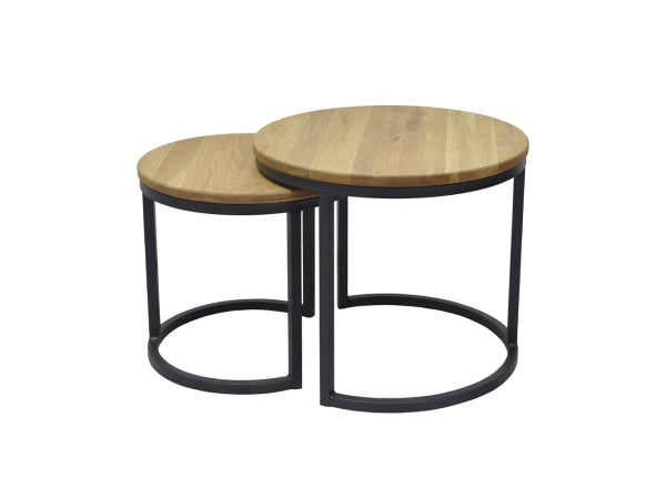 CONTINI Couchtisch rund 2 teilig Kaufuniversum - CONTINI Couchtisch rund 2 teilig
