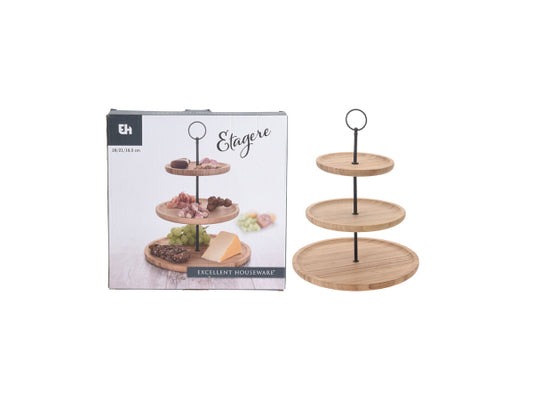 FS-STAR Holz Etagere