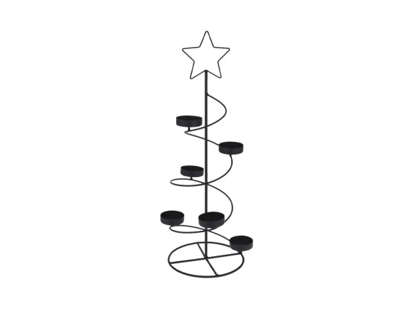 FS-STAR FS STAR Teelichthalter schwarz 50cm Kaufuniversum - FS-STAR FS STAR Teelichthalter schwarz 50cm