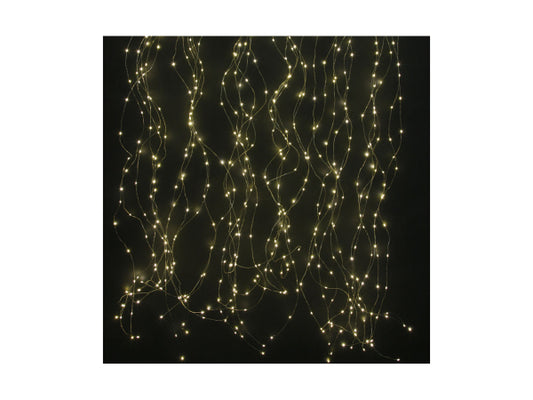 Ekström LED Lichtervorhang Outdoor 540 LED Microlight 75x150cm warm weiss