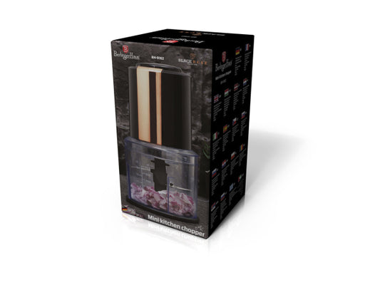 Berlinger Haus mini Zerkleinerer 0.6L Black Rose Collection