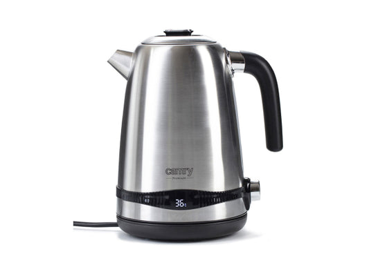 Camry Wasserkocher 1.7L mit LCD-Display & Temperaturkontrolle
