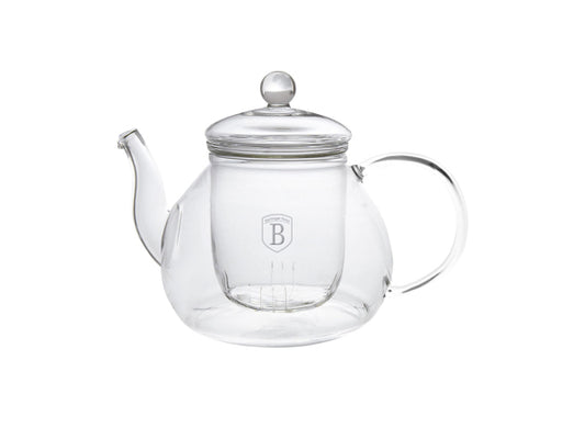Berlinger Haus Teekanne aus Glas mit Filter 1L